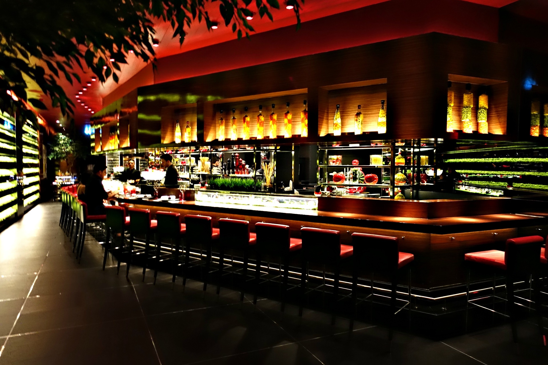 Premium restaurant fit-out interior.